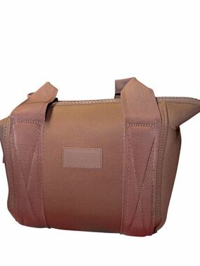 NWT Dagne Dover Mauve Neoprene Cosmetic Carry-All